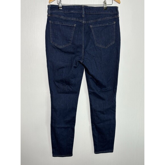 NYDJ Not Your Daughter's Jeans Women's 14 Blue Dark Wash Skinny Stretch Tummy - Picture 7 of 10